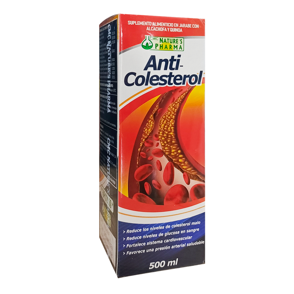 ANTI COLESTEROL JARABE 500ML NATURES PHARMA