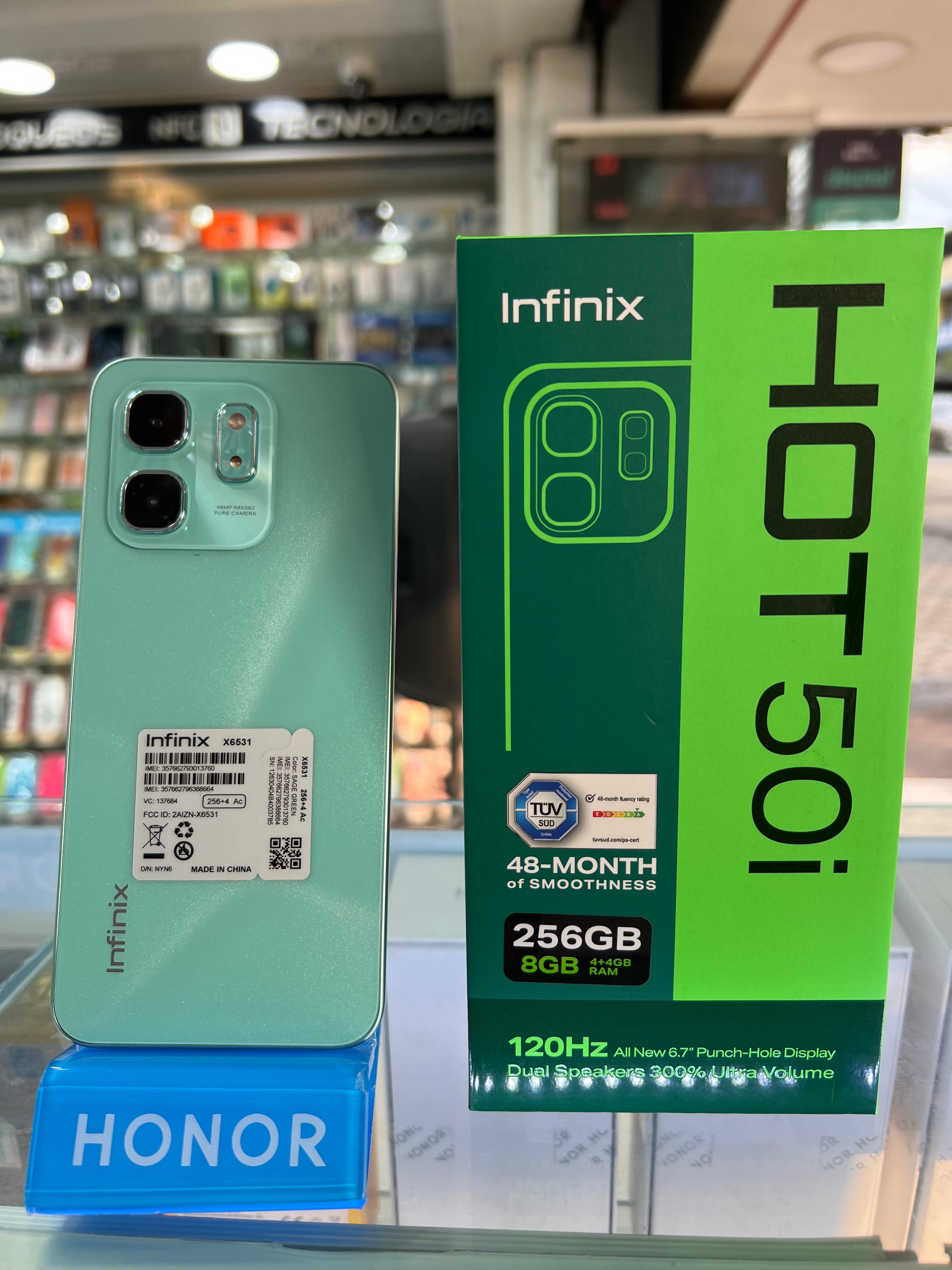 INFINIX HOT 50I 4+4+254GB