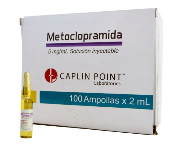 METOCLOPRAMIDA AMPx5MG/MLx100 CAPLIN