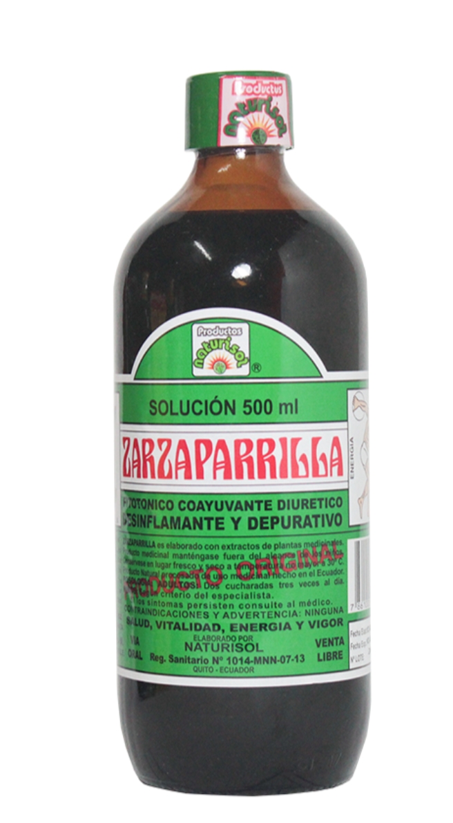 ZARZAPARRILLA jarabe 500 ml (naturisol)