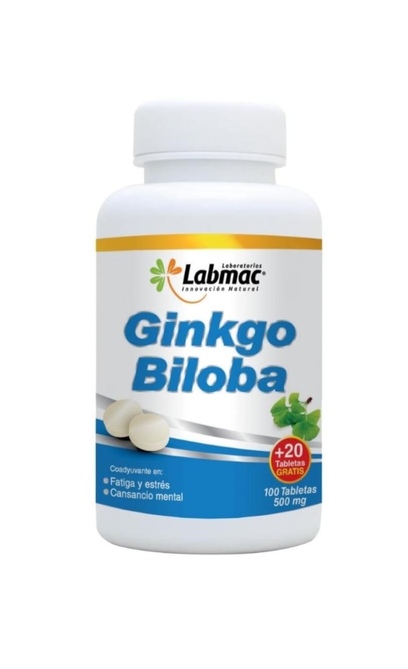 GINKGO BILOBA 500 MG COMPRIMIDOS X 120