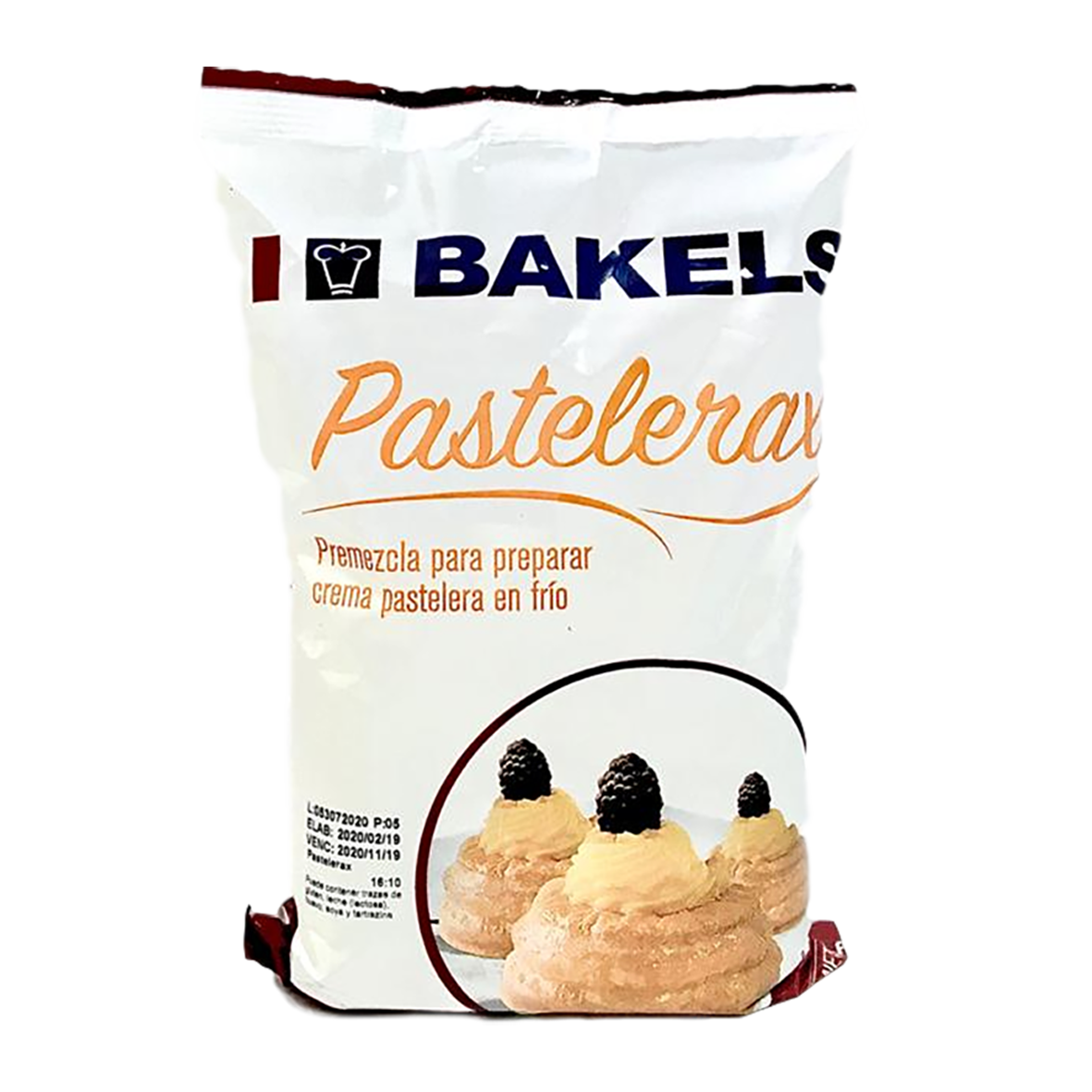 PASTELERAX BAKELES CREMA PASTELERA  VAINILLA 500G