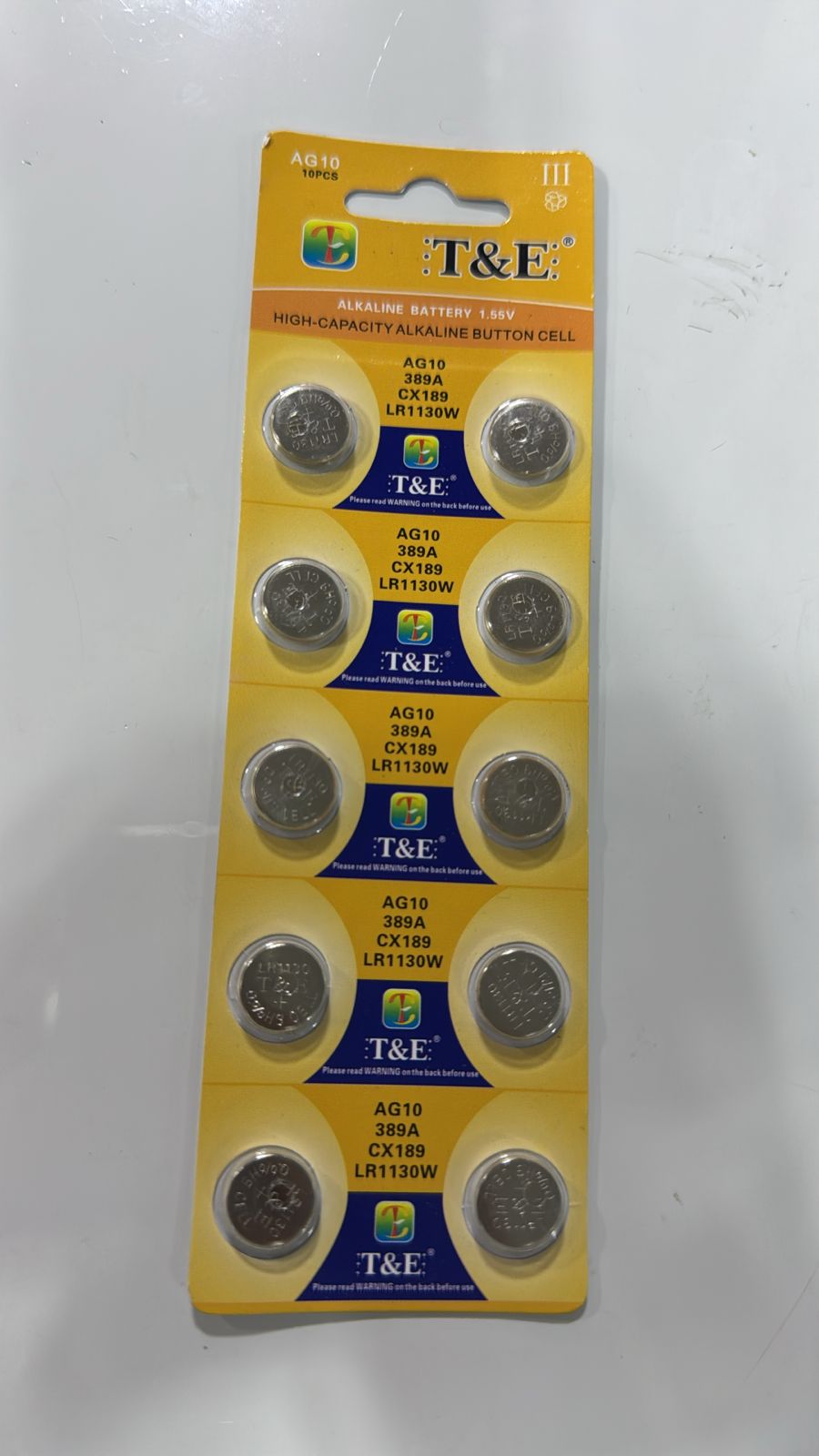 AG10 PXCAJA(20 TIRAS)