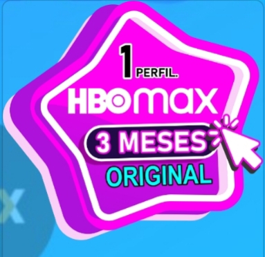 1 PERFIL ORIGINAL HBO MAX (POR 3 MES)
